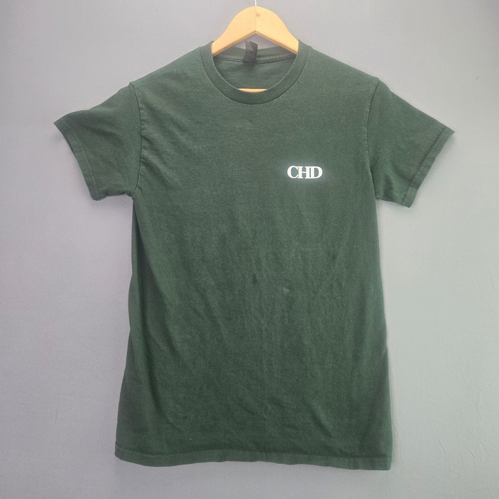 Gildan T-Shirt California History Retreat 2025 Bear Mountain Small Green Graphic